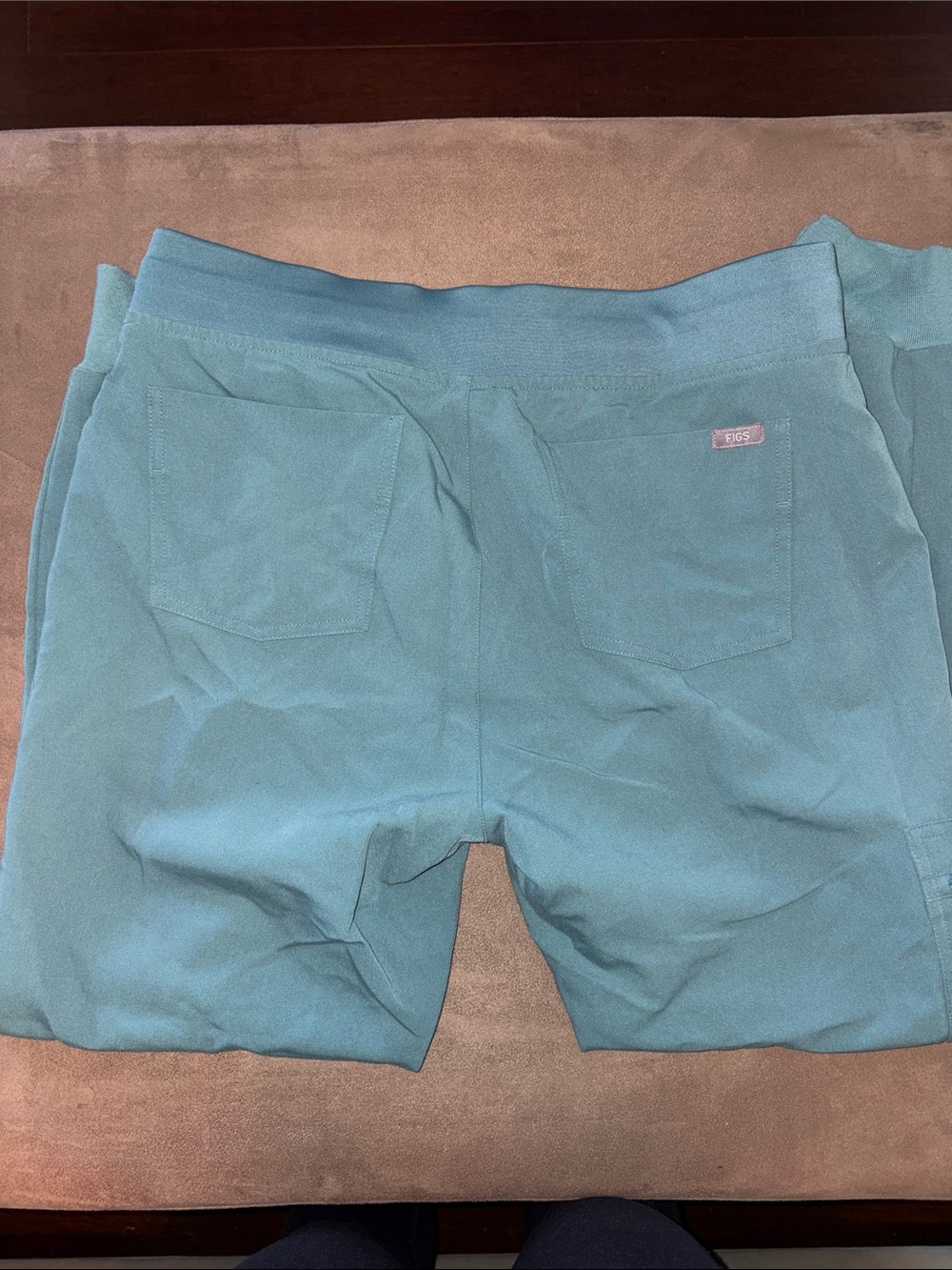Figs Teal Women's Jogger Track Pants - Picture 8 of 8